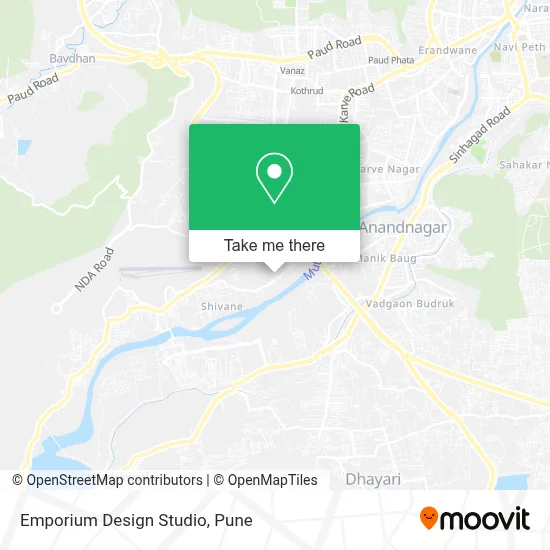 Emporium Design Studio map