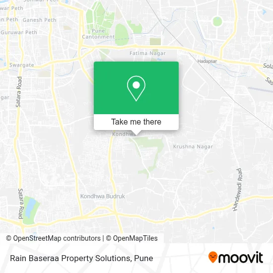 Rain Baseraa Property Solutions map