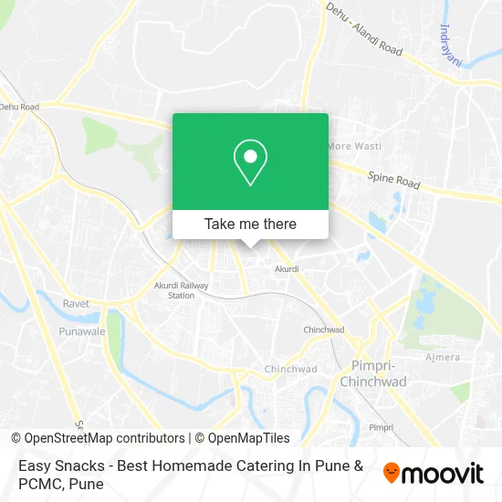 Easy Snacks - Best Homemade Catering In Pune & PCMC map