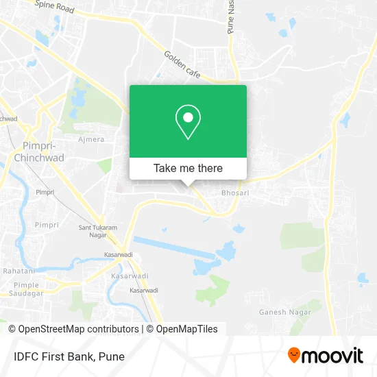 Idfc First Bank map
