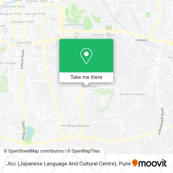 Jlcc (Japanese Language And Cultural Centre) map