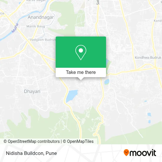 Nidisha Buildcon map