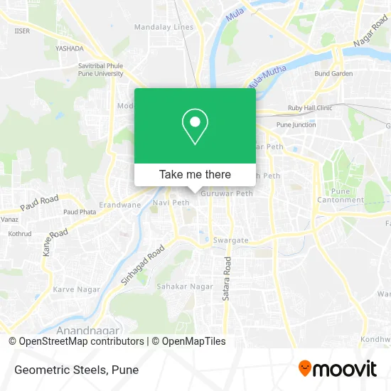 Geometric Steels map