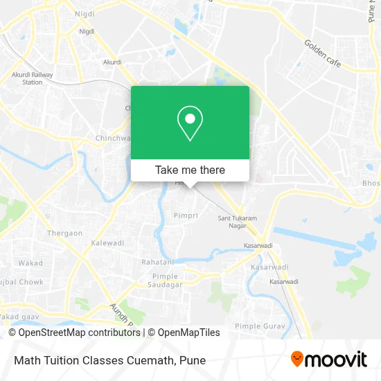 Math Tuition Classes Cuemath map