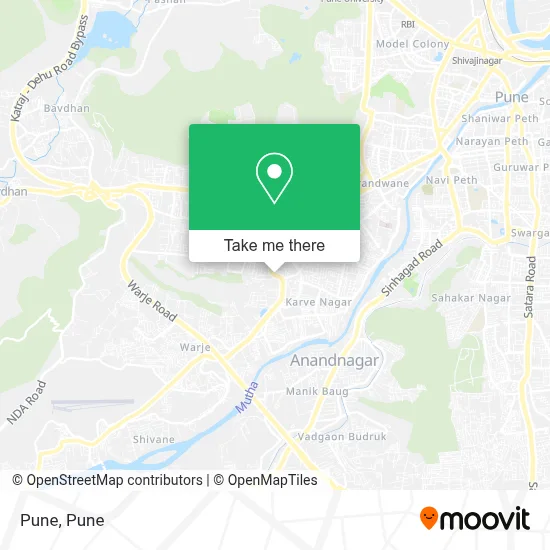 Pune map