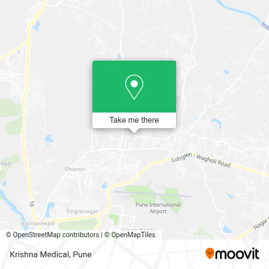 Krishna Medical map