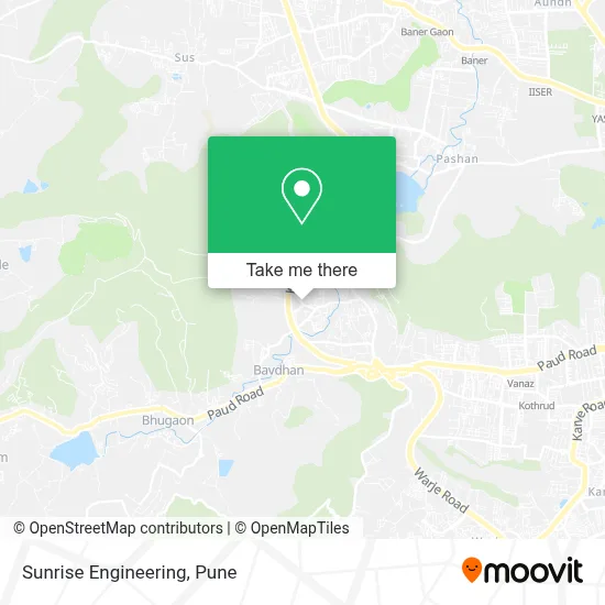 Sunrise Engineering map