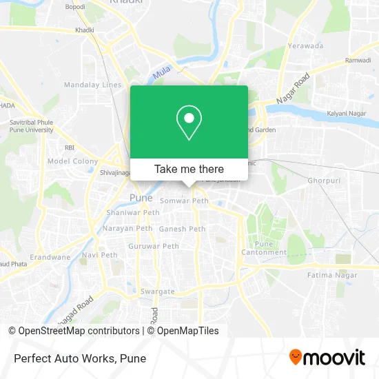 Perfect Auto Works map