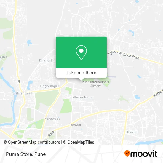 Puma Store map