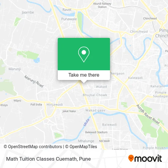 Math Tuition Classes Cuemath map