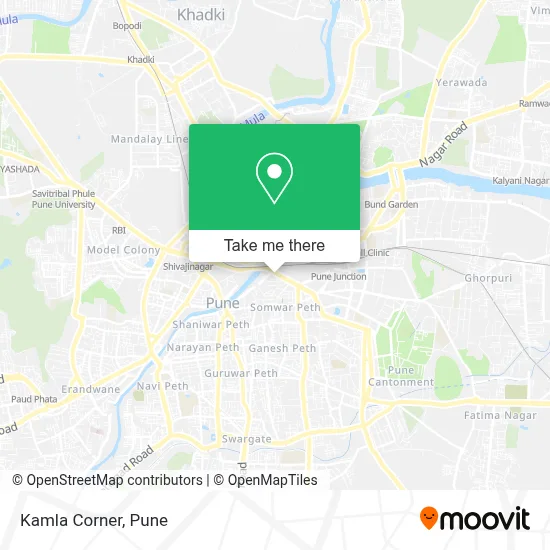 Kamla Corner map
