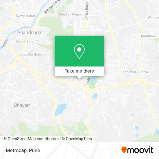 Metrocap map