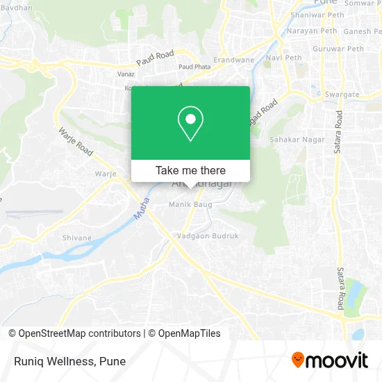 Runiq Wellness map