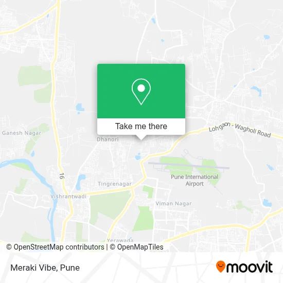 Meraki Vibe map