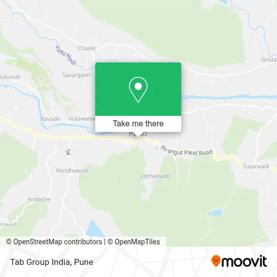 Tab Group India map