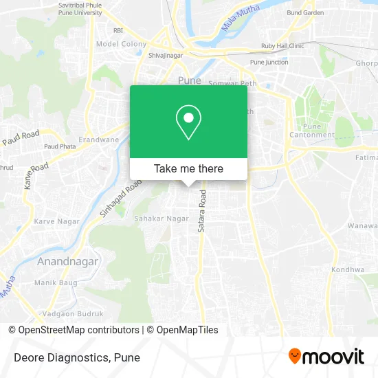 Deore Diagnostics map
