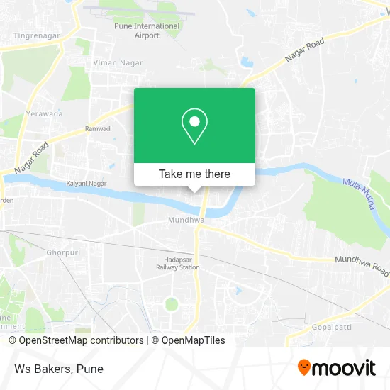 Ws Bakers map