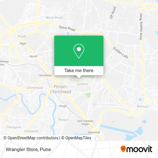 Wrangler Store map