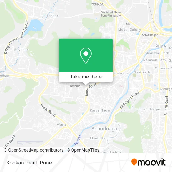 Konkan Pearl map