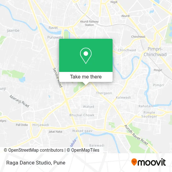 Raga Dance Studio map