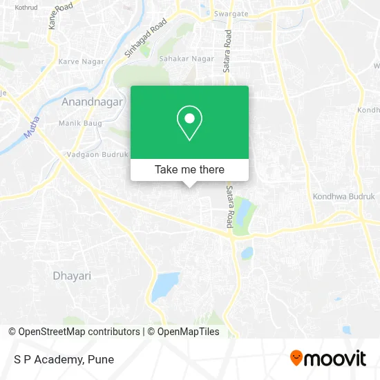 S P Academy map