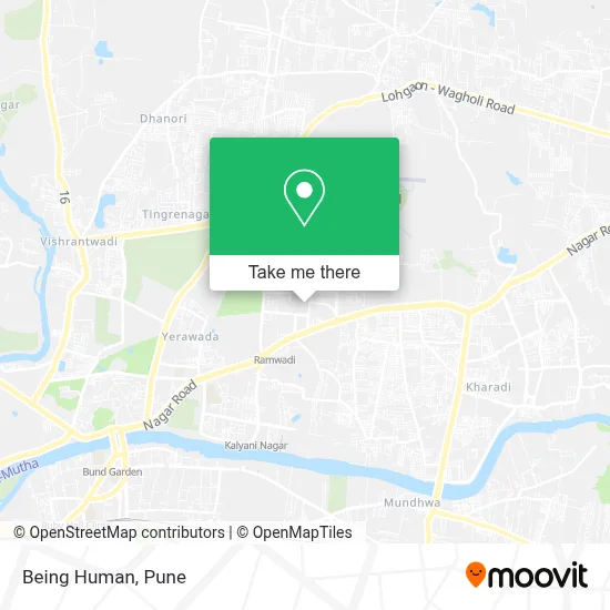 Being Human map