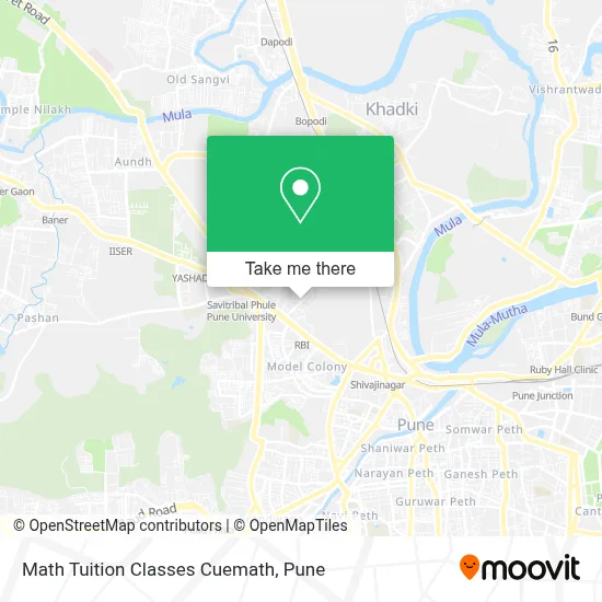 Math Tuition Classes Cuemath map