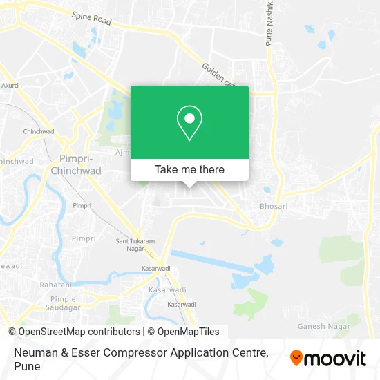 Neuman & Esser Compressor Application Centre map