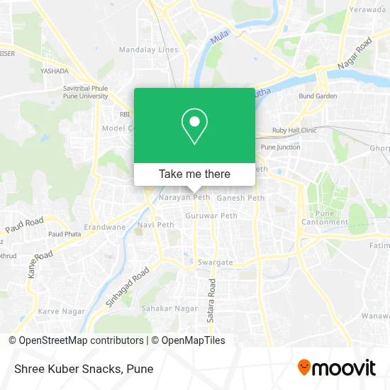 Shree Kuber Snacks map