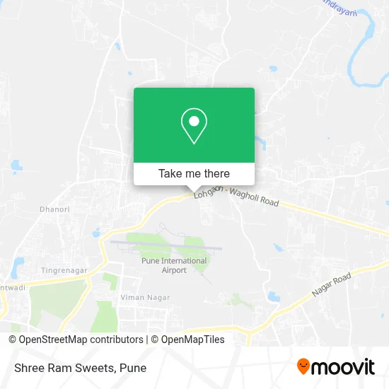 Shree Ram Sweets map