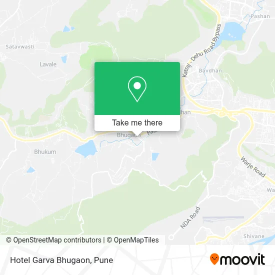 Hotel Garva Bhugaon map