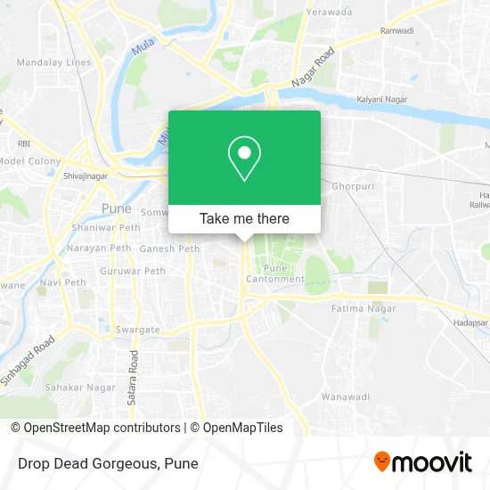 Drop Dead Gorgeous map