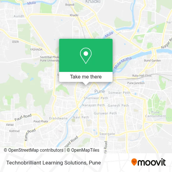 Technobrilliant Learning Solutions map