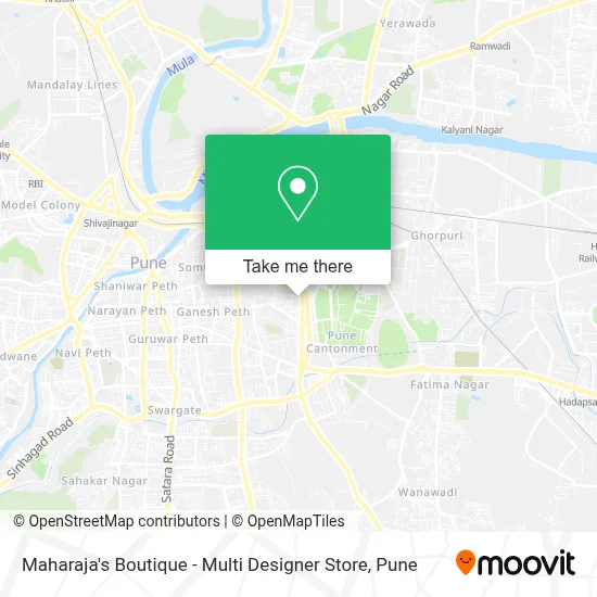 Maharaja's Boutique - Multi Designer Store map