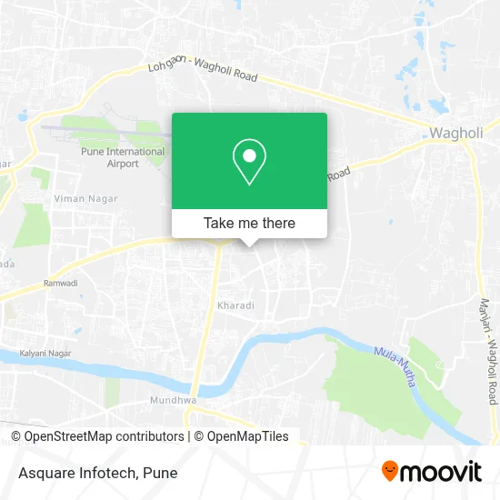 Asquare Infotech map