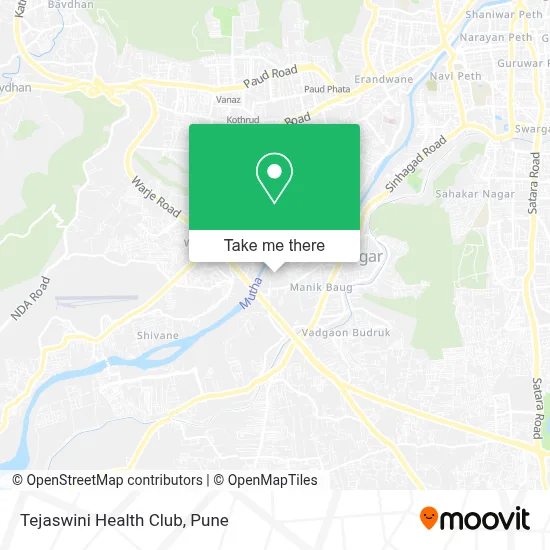 Tejaswini Health Club map