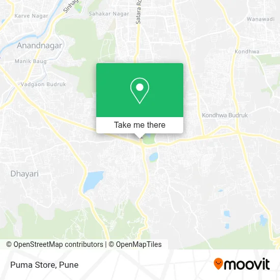 Puma Store map