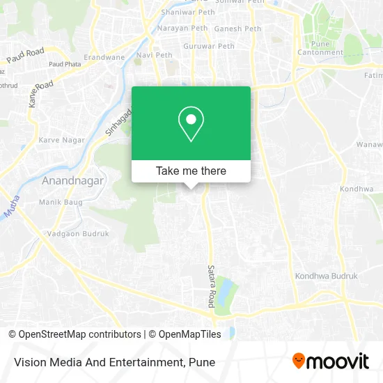 Vision Media And Entertainment map