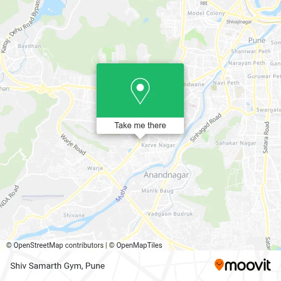 Shiv Samarth Gym map