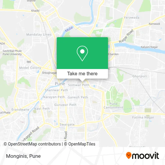 Monginis map