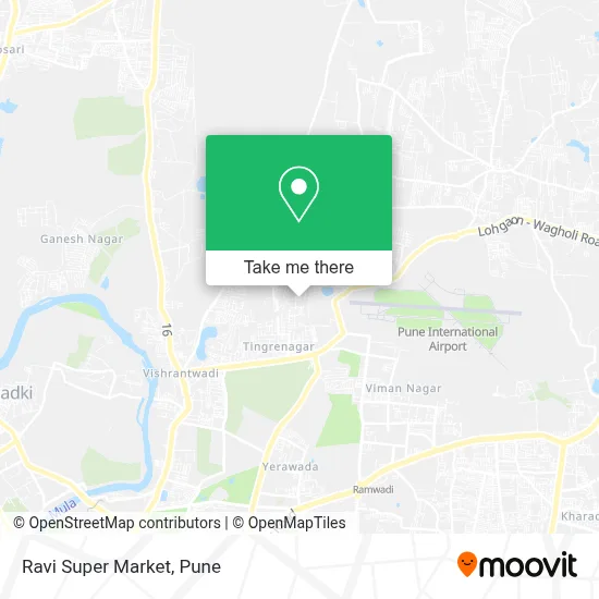 Ravi Super Market map