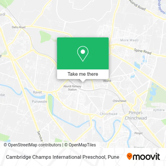 Cambridge Champs International Preschool map