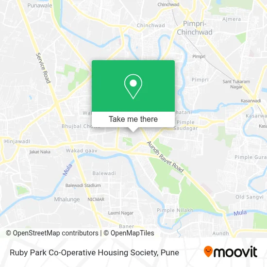 Ruby Park Co-Operative Housing Society map