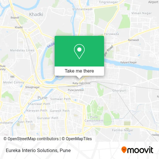 Eureka Interio Solutions map