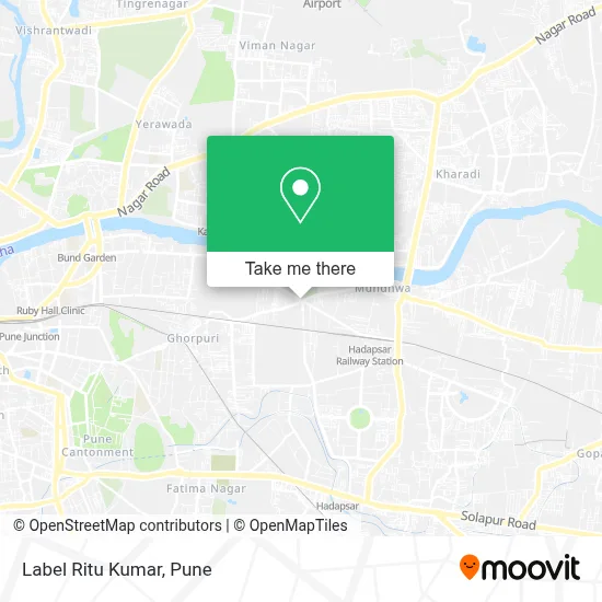 Label Ritu Kumar map
