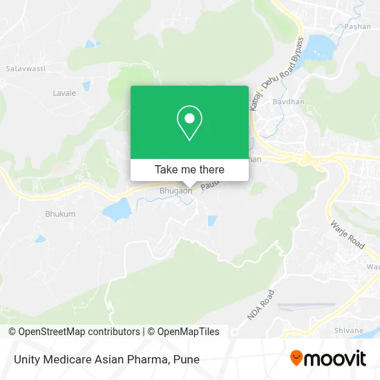 Unity Medicare Asian Pharma map