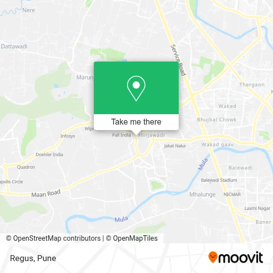 Regus map