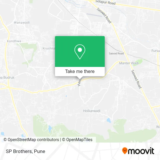 SP Brothers map