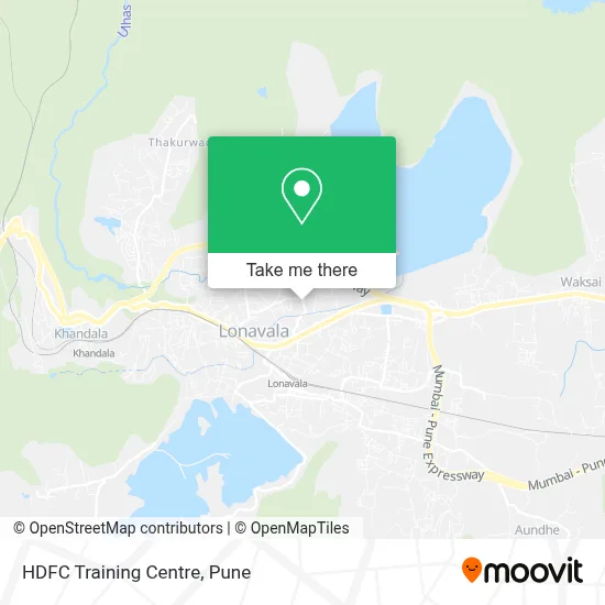 HDFC Training Centre map