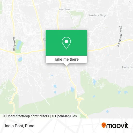 India Post map